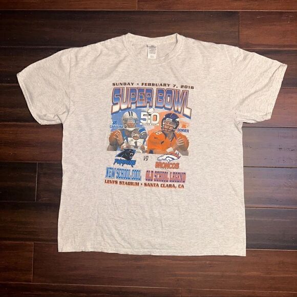 2016 Super Bowl T-Shirt - Picture 1 of 4